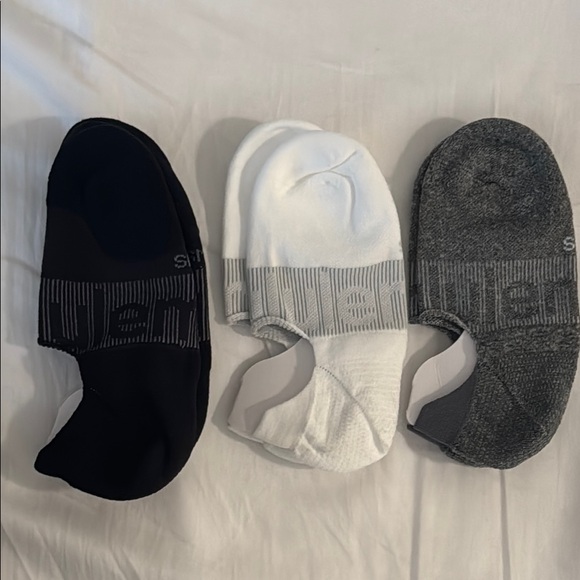 6 pairs FREE SHIP - Lululemon Athletica Power Stride Socks with Active Heel Grip - Picture 3 of 6